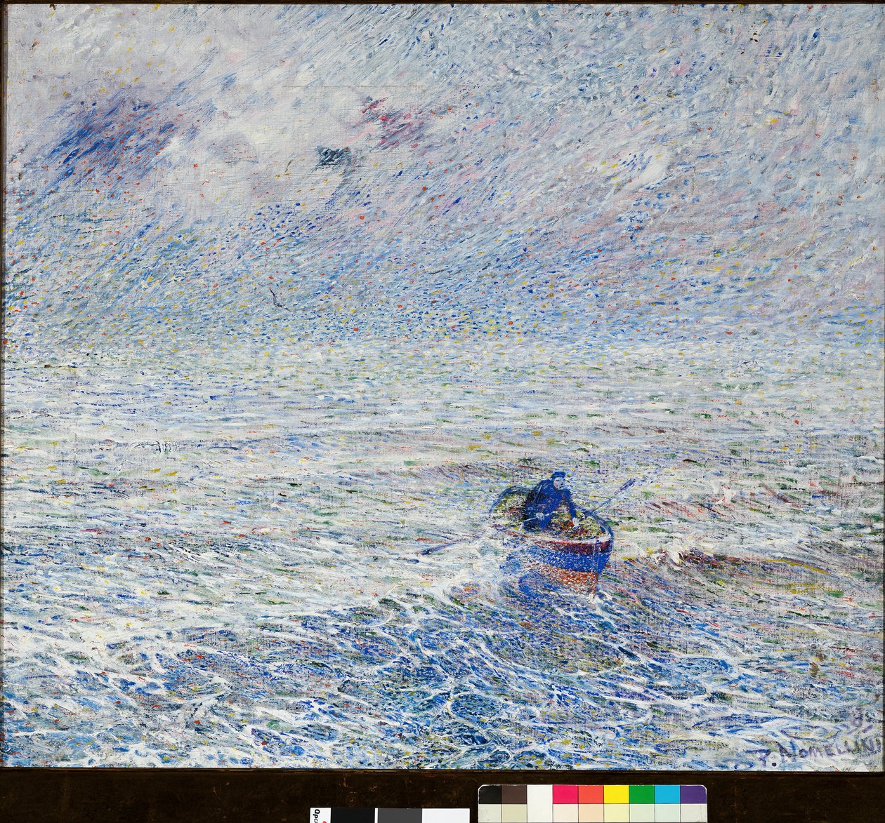 Mar de Gênova, 1891 de Plinio Nomellini