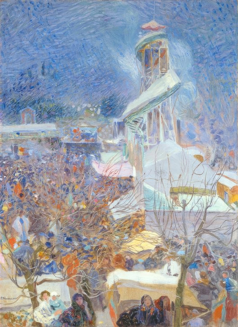 "Mass in Pietrasanta" - de Plinio Nomellini de Plinio Nomellini