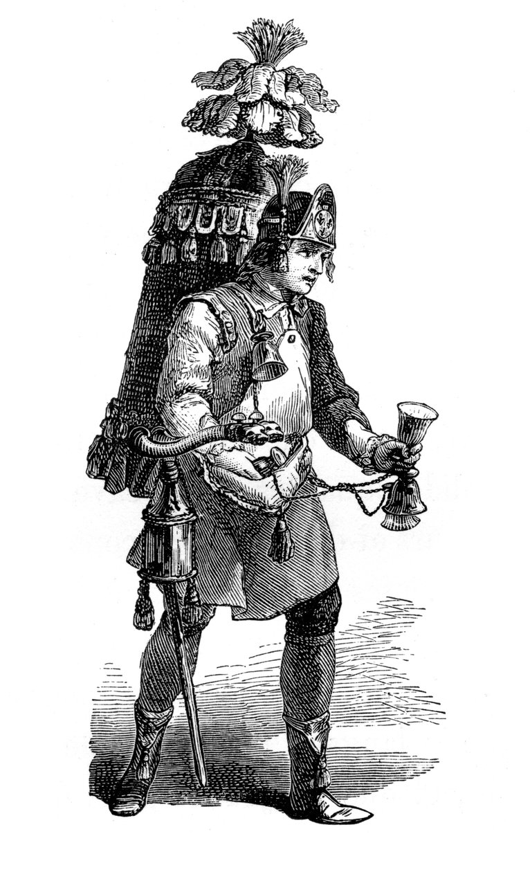 Herb Tea Merchant, 1885. de Poisson