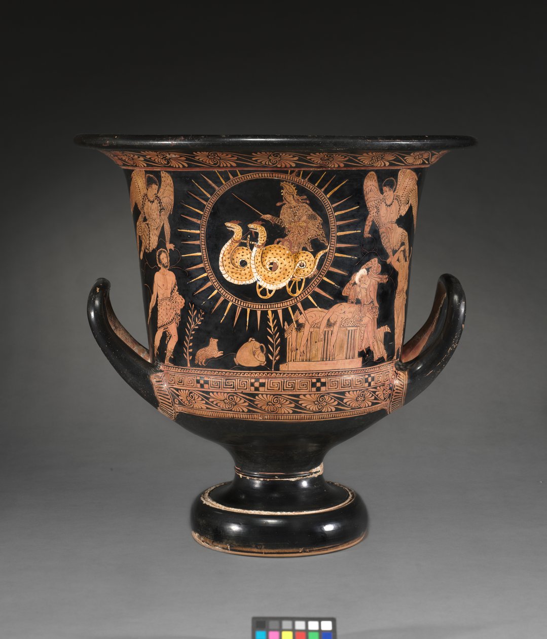 Cálice Lucaniano-Krater, c.400 aC de Policoro Painter