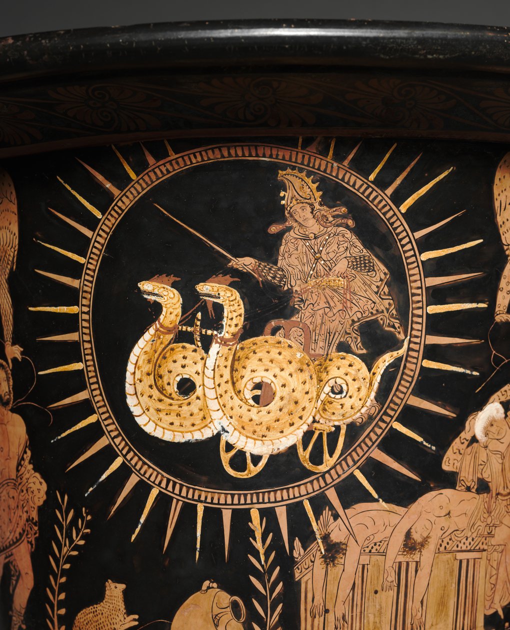 Lucanian Calyx-Krater, c.400 AC de Policoro Painter