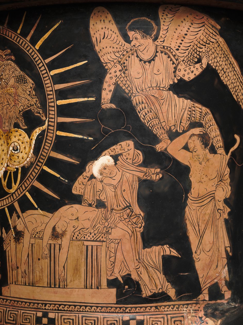 Lucanian Calyx-Krater, c.400 AC de Policoro Painter