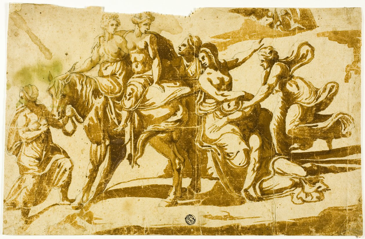 Voo de Célia de Polidoro da Caravaggio