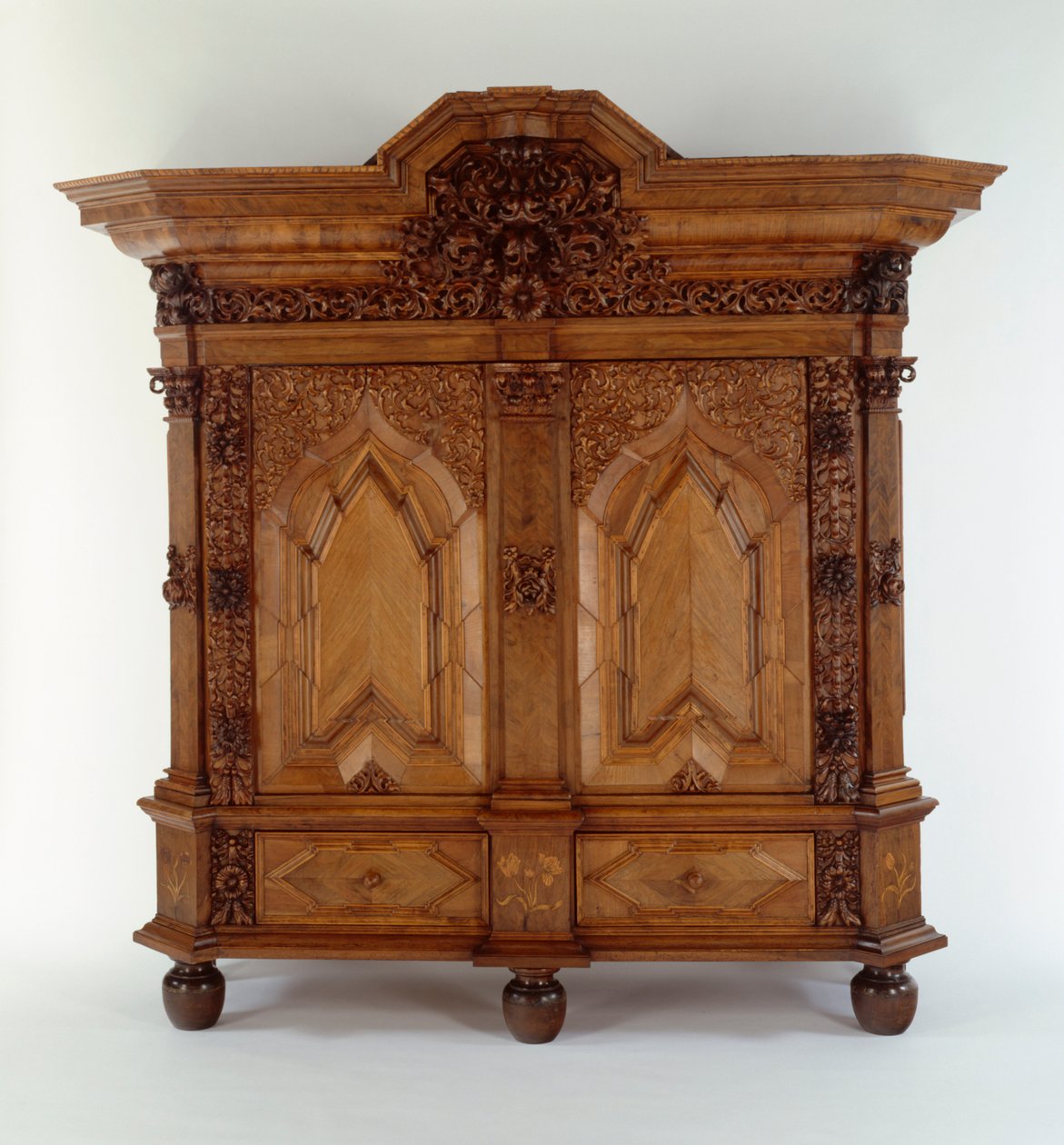 Gabinete, de Danzig, c.1730 (madeira) de Polish School