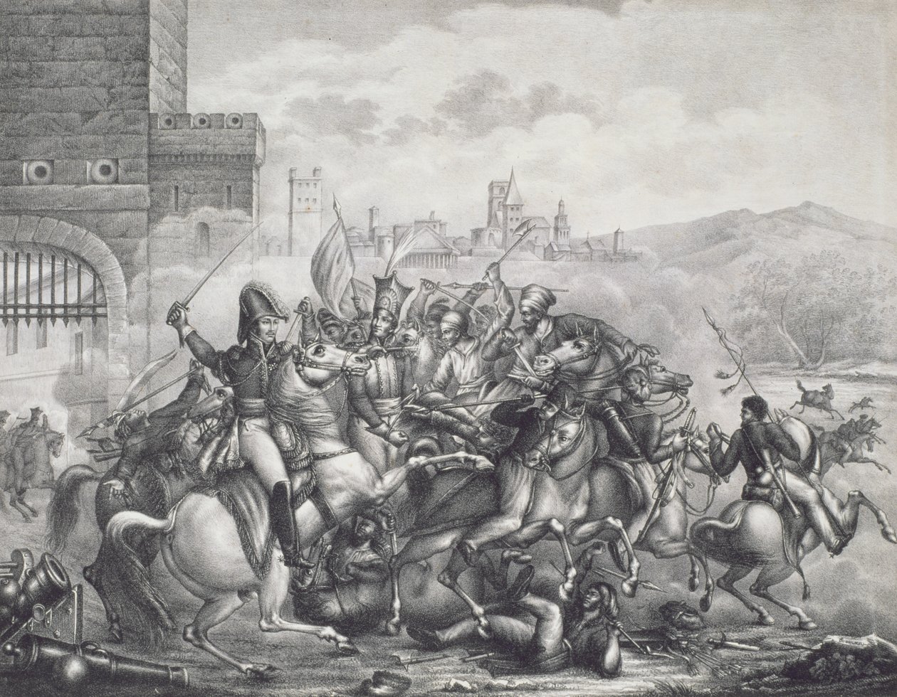 Morte de Josef Sulkowski, 1799 de Polish School