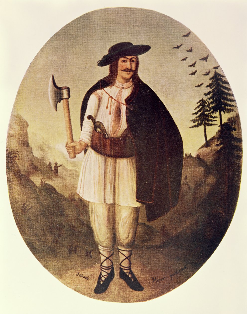 Oleksa Dovbush de Polish School