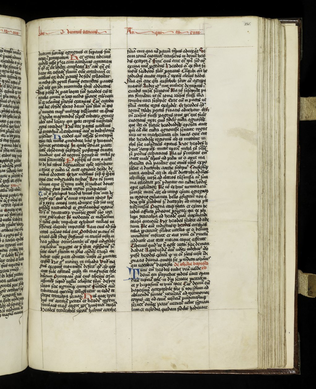 Página 285 do Livro 18 das Antiguidades Judaicas de Josephus Flavius, Tyniec de Polish School