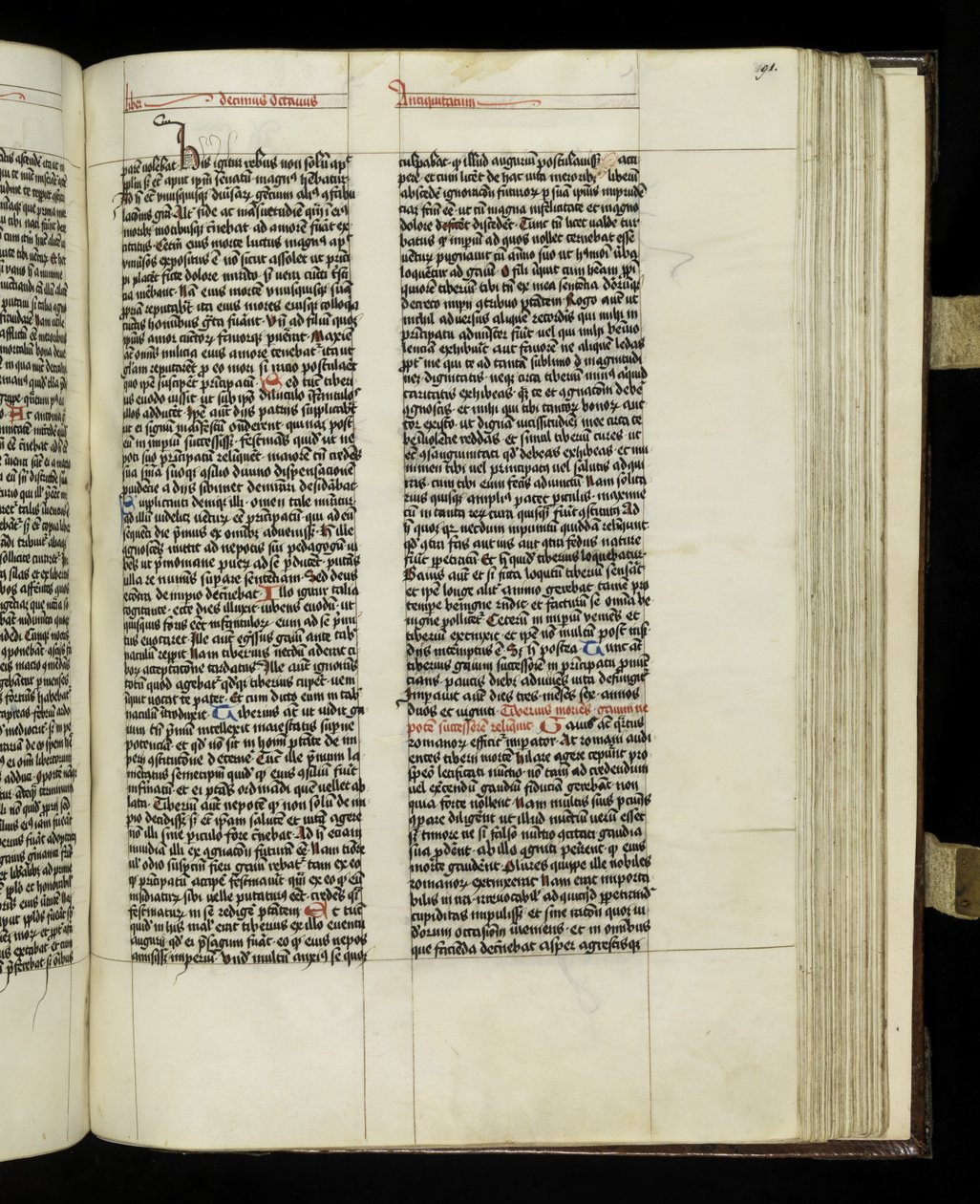 Livro 18, página 291 de Antiguidades Judeus, de Josephus Flavius, Tyniec de Polish School