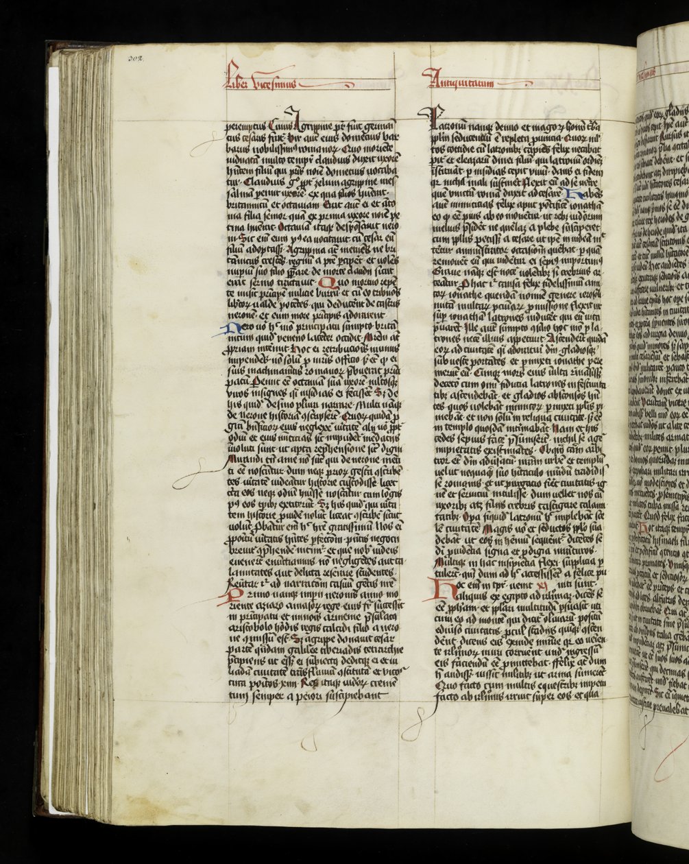 Página 302 do Livro 20 de "Antiguidades Judaicas de Josephus Flavius, Tyniec de Polish School