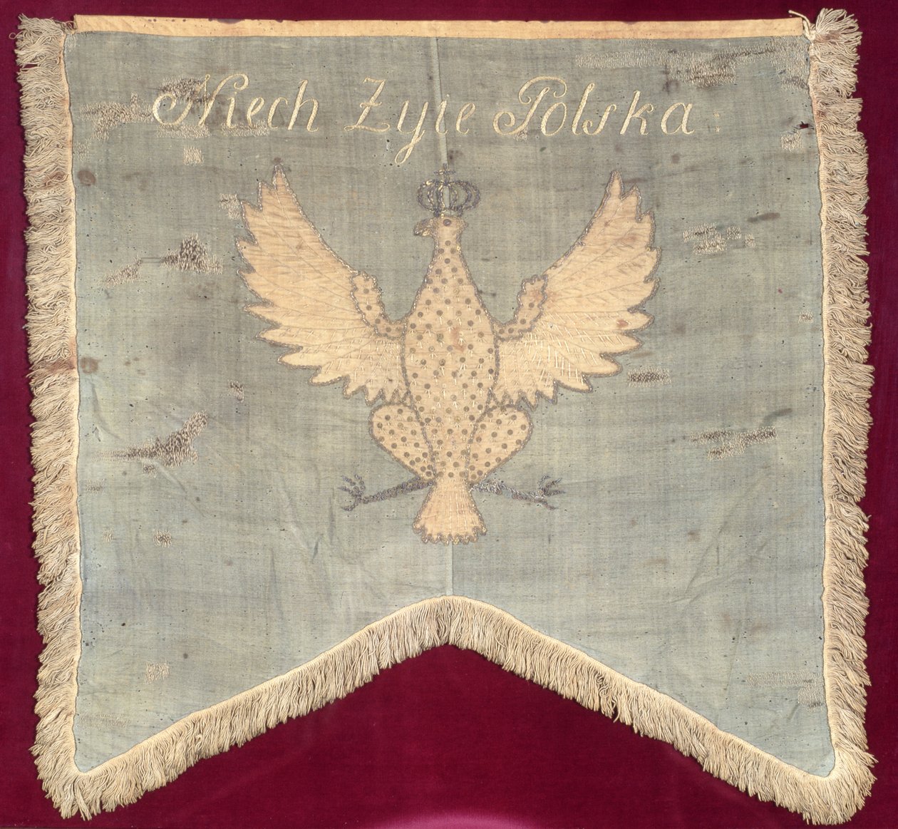 Galhardete da época do Tadeusz Kosciuszko (1746-1817) Revolta em 1794 (lã) de Polish School