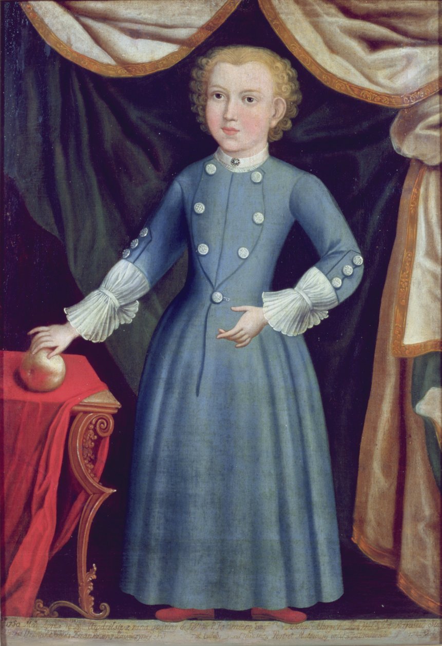 Retrato de Kizimierz Zawiszna, 1754 de Polish School