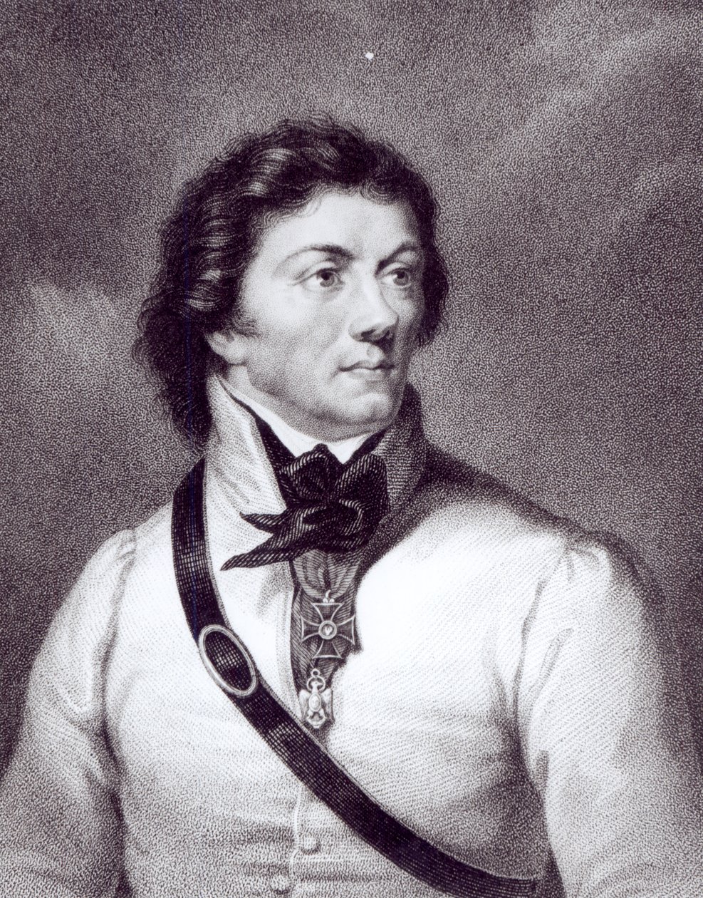 Retrato de Tadeusz Kosciuszko, gravado por William Holl (1807-71), c.1840 de Polish School