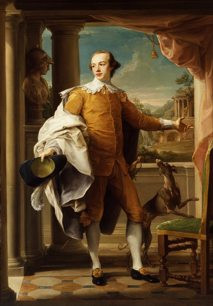 Retrato de Sir Wyndham Knatchbull-Wyndham de Pompeo Batoni
