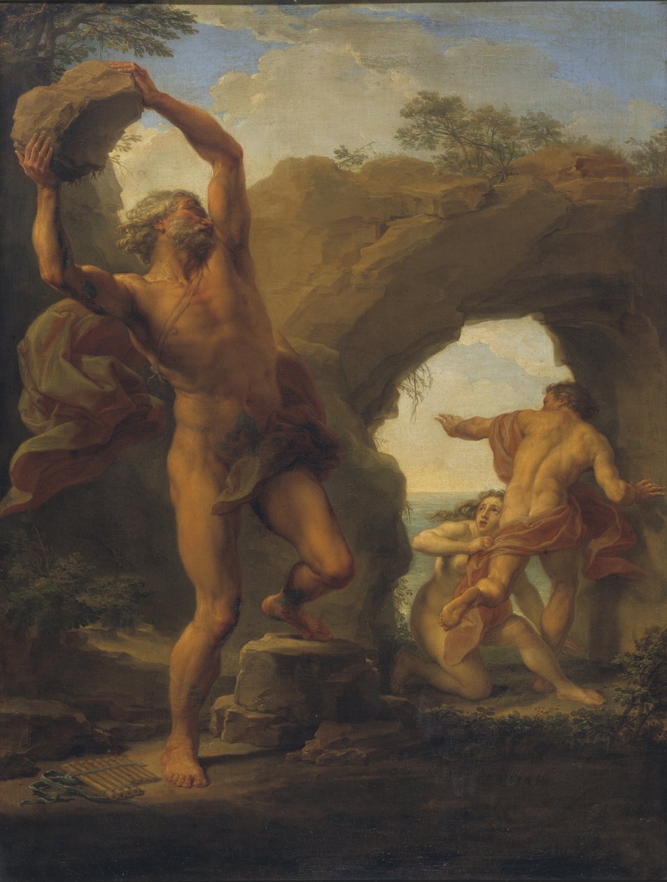 Acis e Galatea, 1761 de Pompeo Girolamo Batoni
