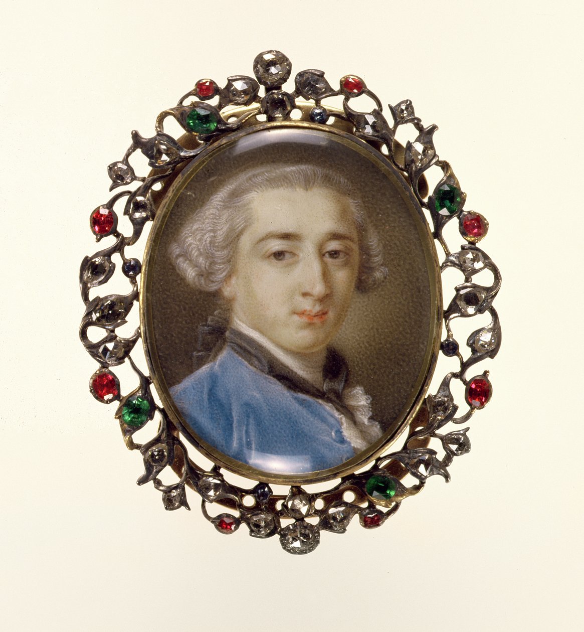 Retrato em miniatura de Richard Milles, c.1758 de Pompeo Girolamo Batoni