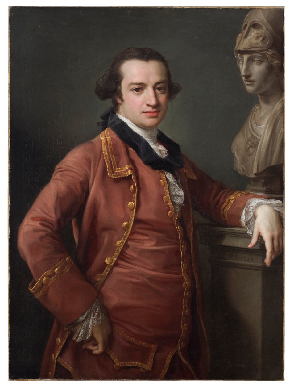 Retrato de John Monck, 1764 de Pompeo Girolamo Batoni