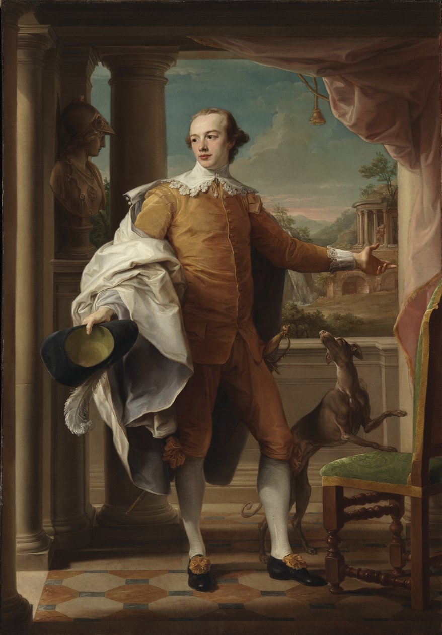 Retrato de Sir Wyndham Knatchbull-Wyndham, 1758-59 de Pompeo Girolamo Batoni