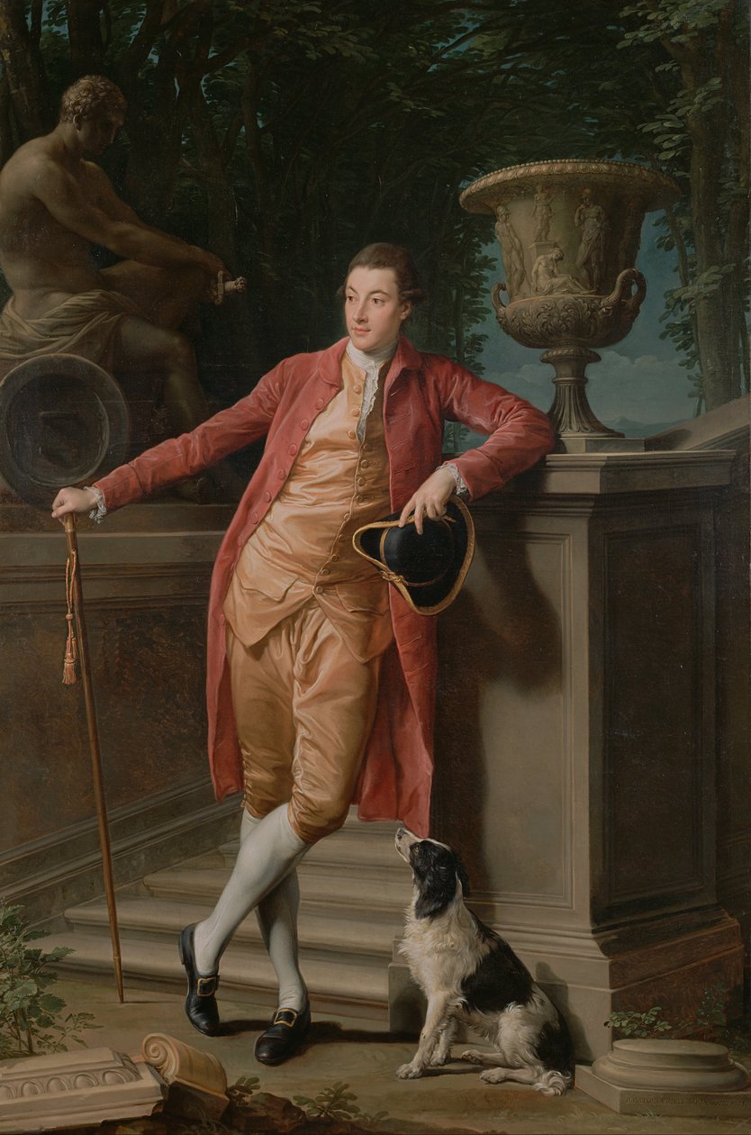Retrato de John Talbot, mais tarde 1º Earl Talbot de Pompeo Batoni