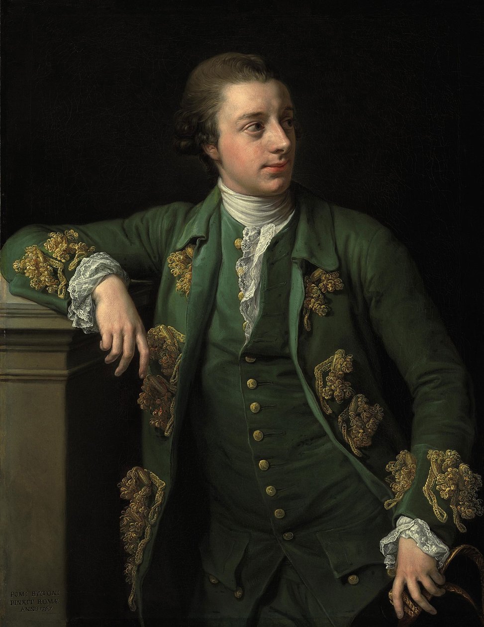 Retrato de Thomas Fortescue de Pompeo Batoni