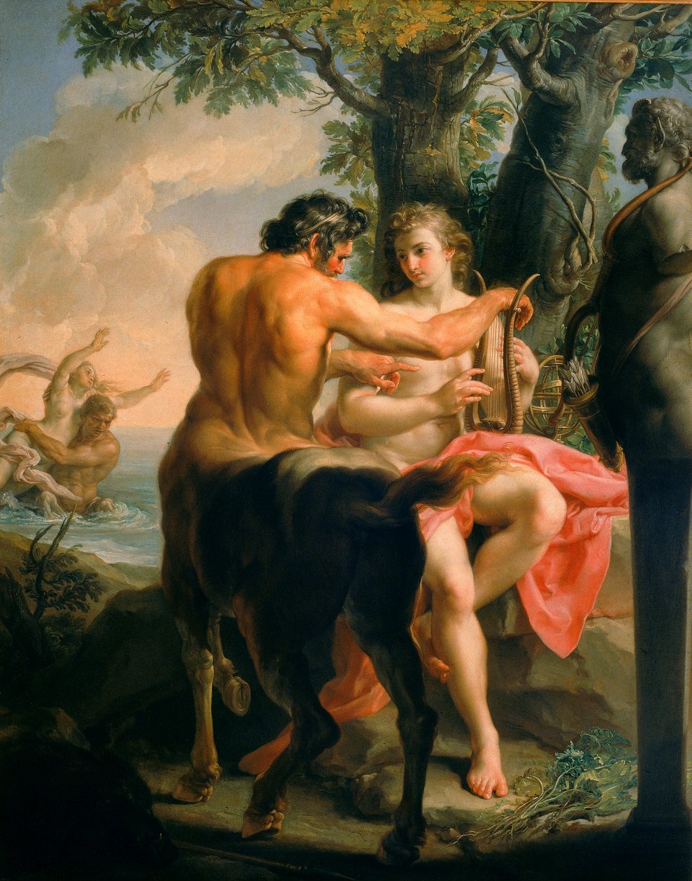 Aquiles e o Ferro Centauro de Pompeo Girolamo Batoni