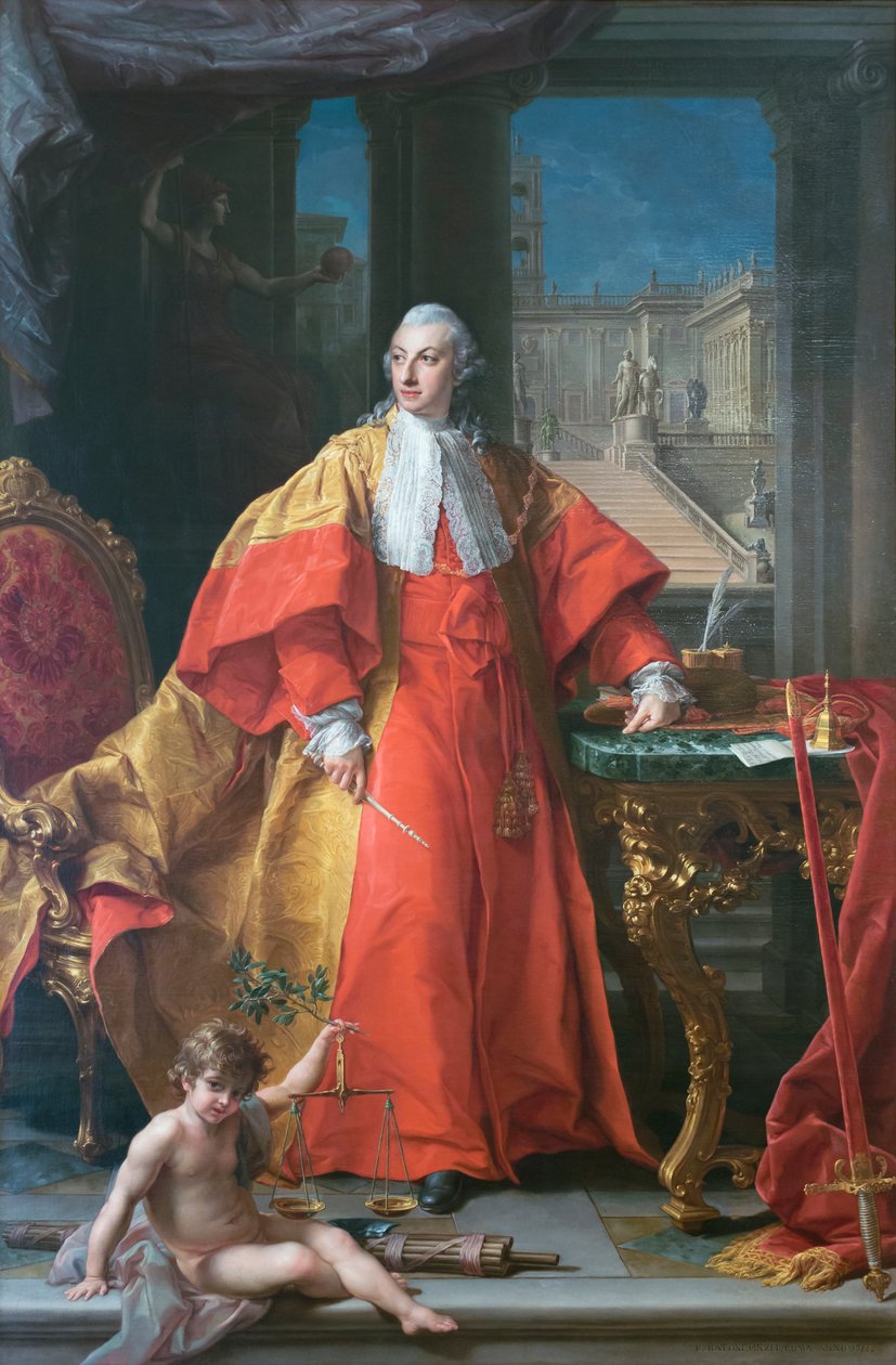 Retrato de Abbondio Rezzonico de Pompeo Girolamo Batoni