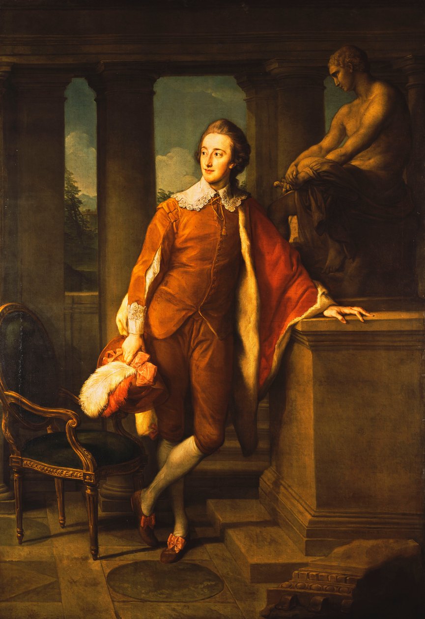 Retrato de Anthony Ashley-Cooper, 5º Conde de Shaftesbury de Pompeo Girolamo Batoni