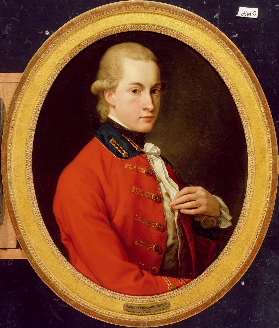Retrato de George Augustus, 1779 de Pompeo Girolamo Batoni