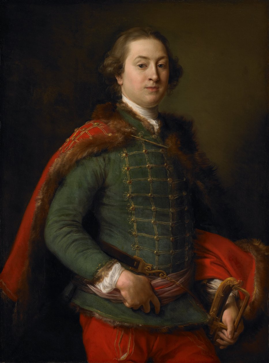 Retrato de John Woodyeare de Pompeo Girolamo Batoni