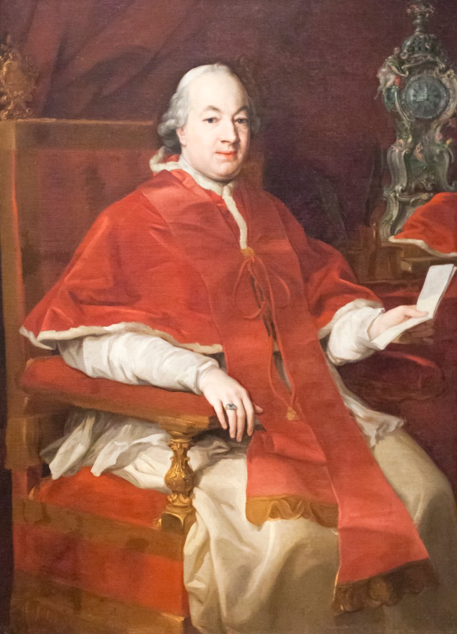 Retrato de Pio VI de Pompeo Girolamo Batoni