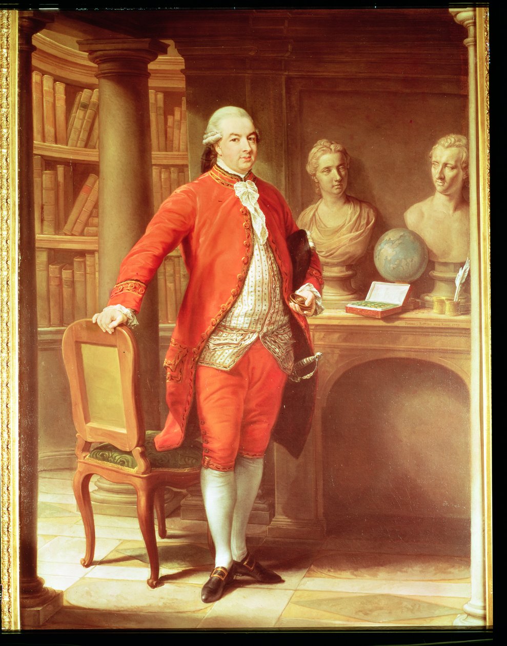 Retrato de Sir Thomas Gascoigne, 8º Baronete de Pompeo Girolamo Batoni