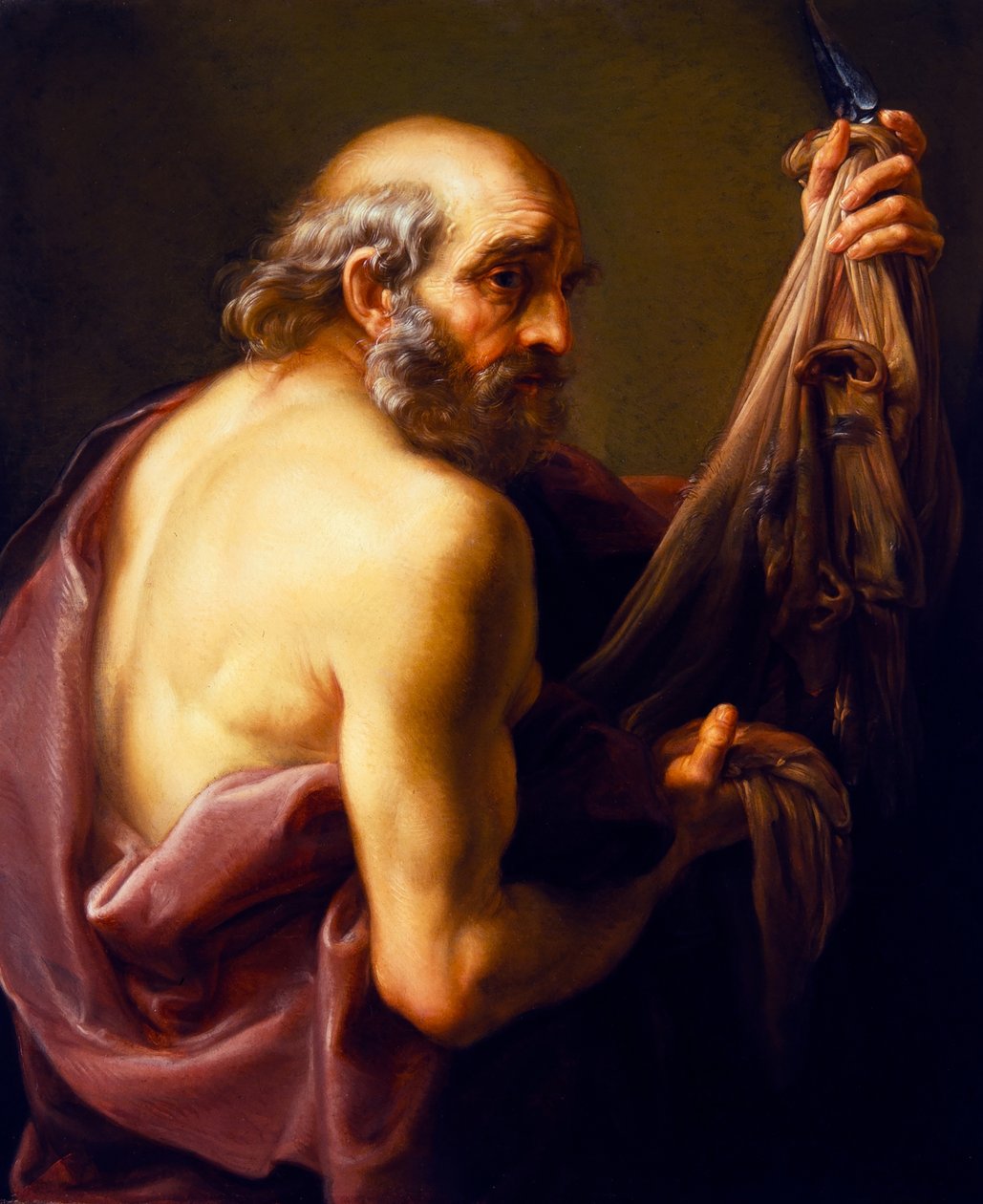 São Bartolomeu (meio comprimento) de Pompeo Girolamo Batoni