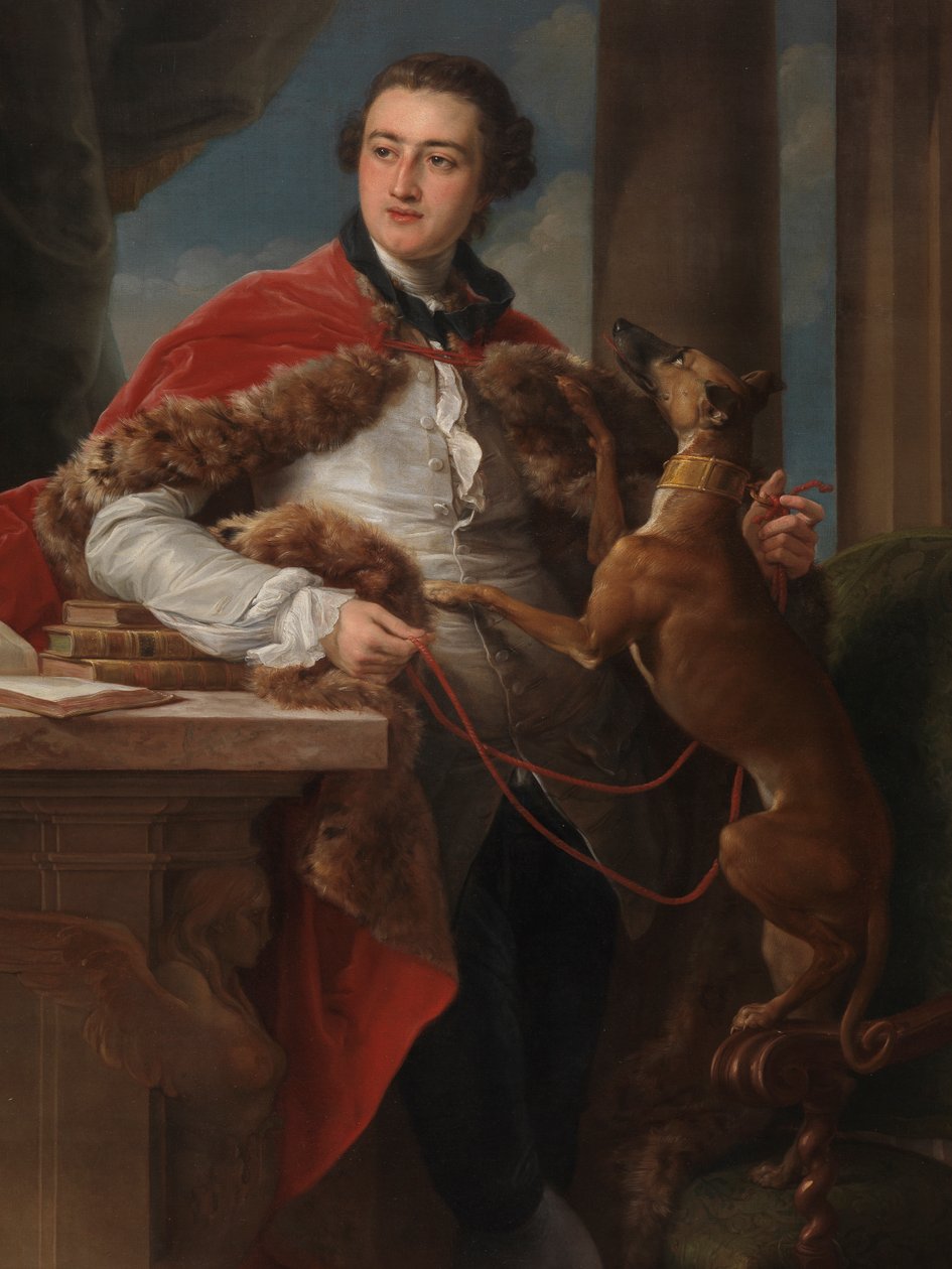 O 7º Conde de Northampton, antes de 1787 de Pompeo Girolamo Batoni