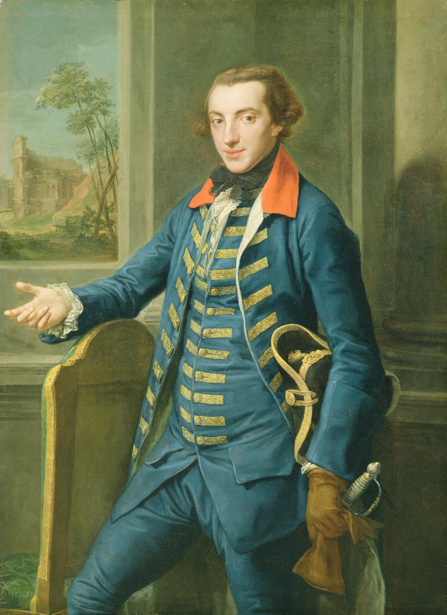 William Weddell (1736-92) c.1765 (óleo sobre tela) de Pompeo Girolamo Batoni