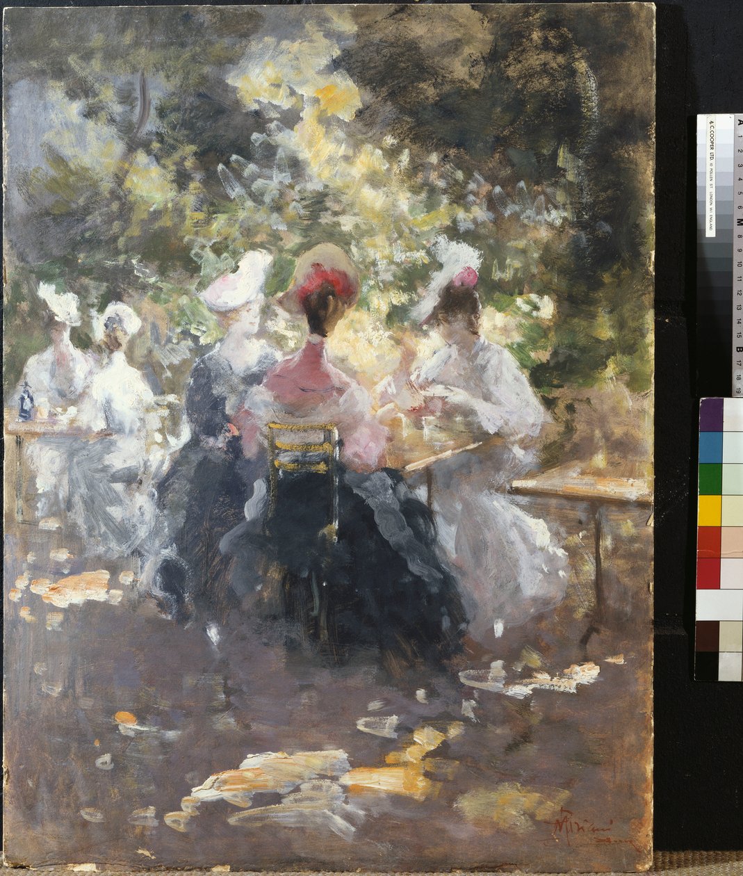 Um elegante Teaparty de Pompeo Mariani