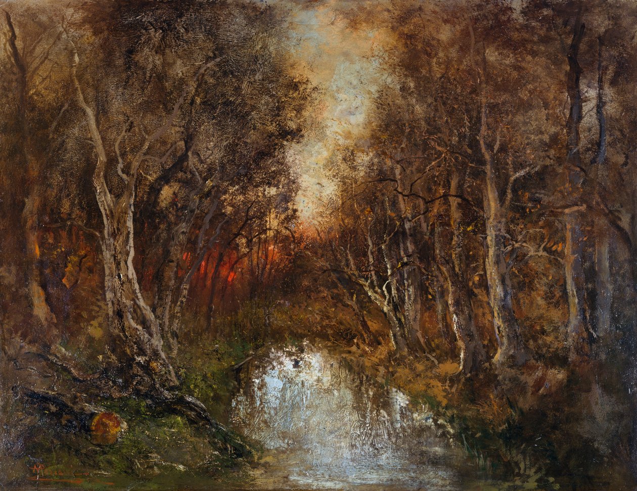 Pôr-do-sol de Pompeo Mariani