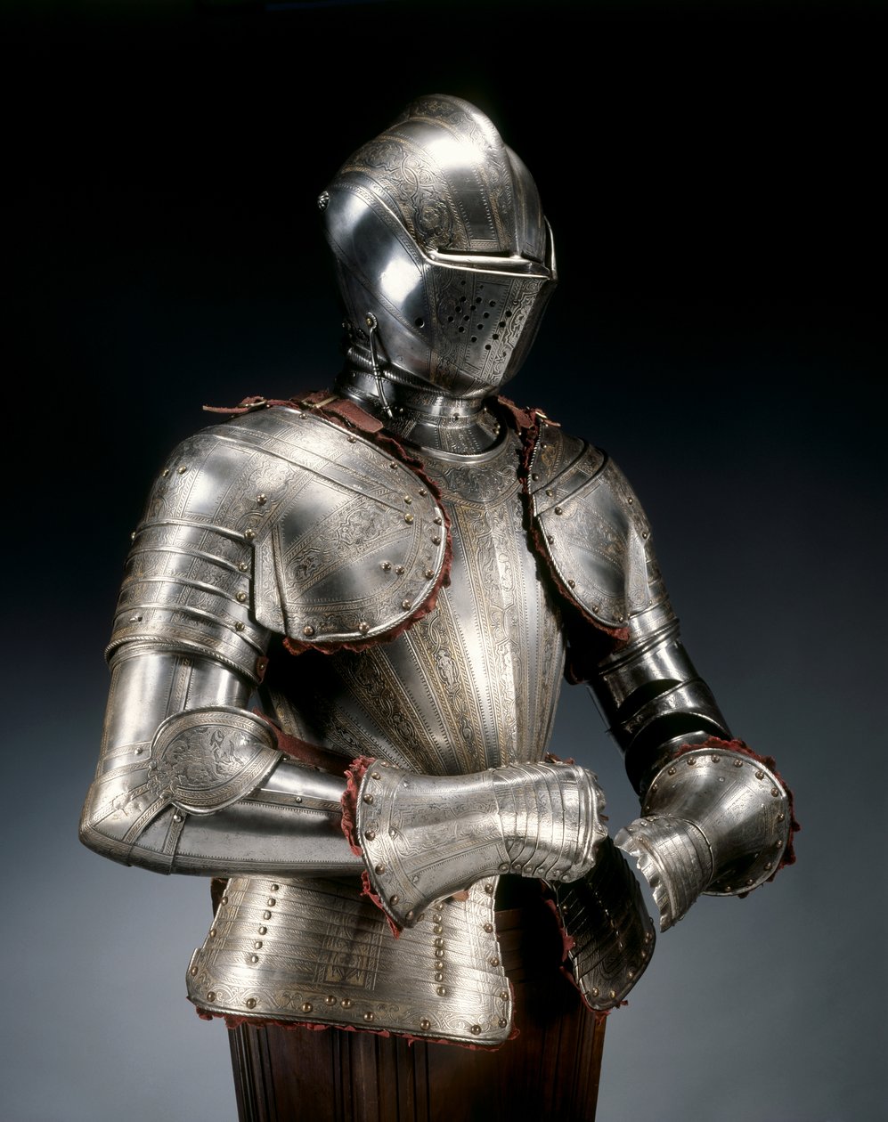 Meia armadura para o torneio de pé, c.1590 de Pompeo della Cesa