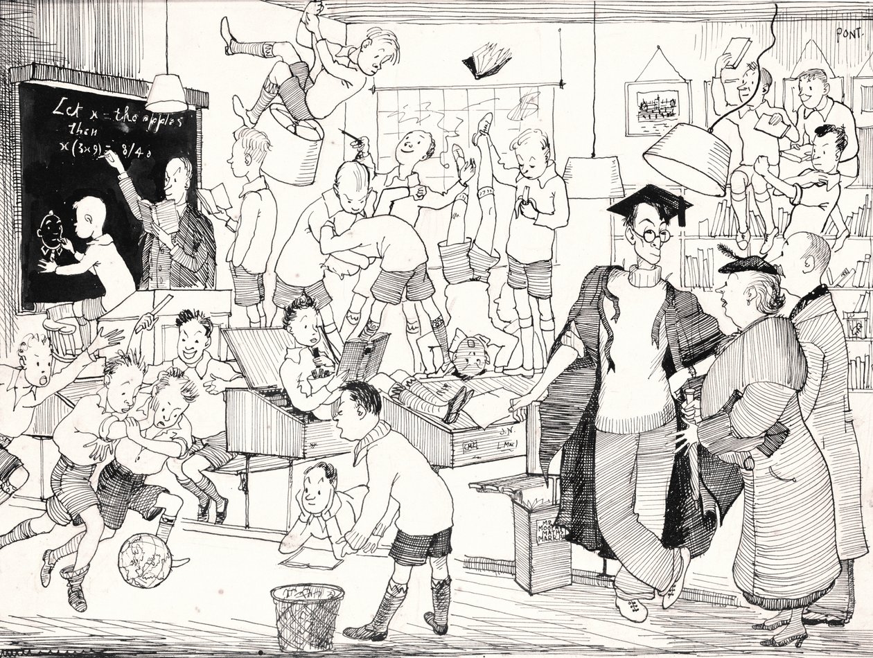 É claro que vamos para o ego aqui, Punch, 27 de novembro de 1935 de Pont 1908 40 Pont 1908 40
