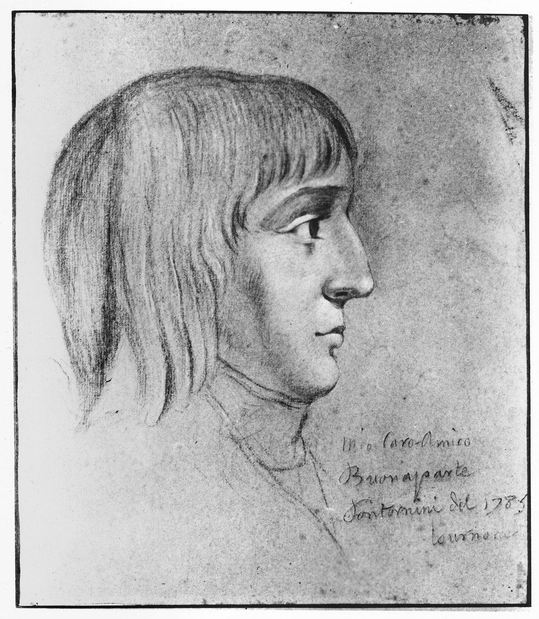 Napoleão Bonaparte, 16 anos, 1785 de Pontornini