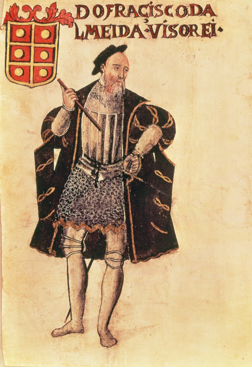 Francisco de Almeida (c.1450-1510), soldado português e primeiro vice-rei das Índias de Portuguese School