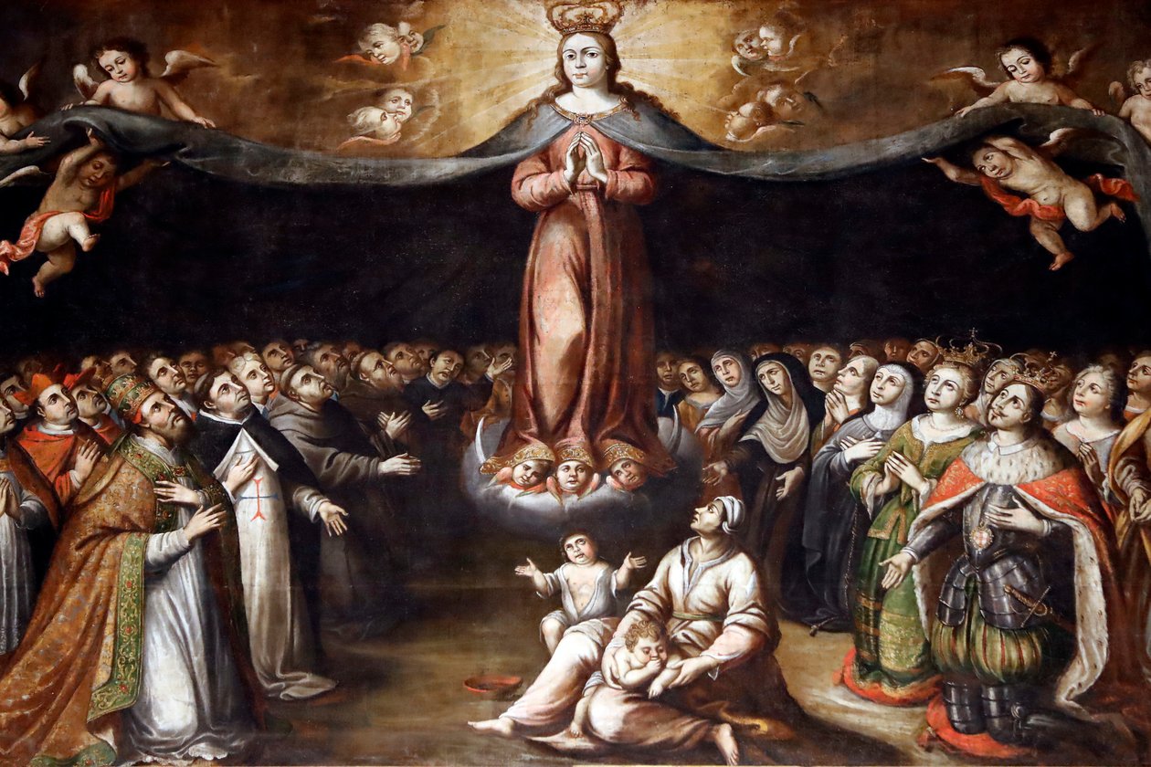 Igreja da Misericórdia. Virgem Maria. Évora. Portugal. de Portuguese School
