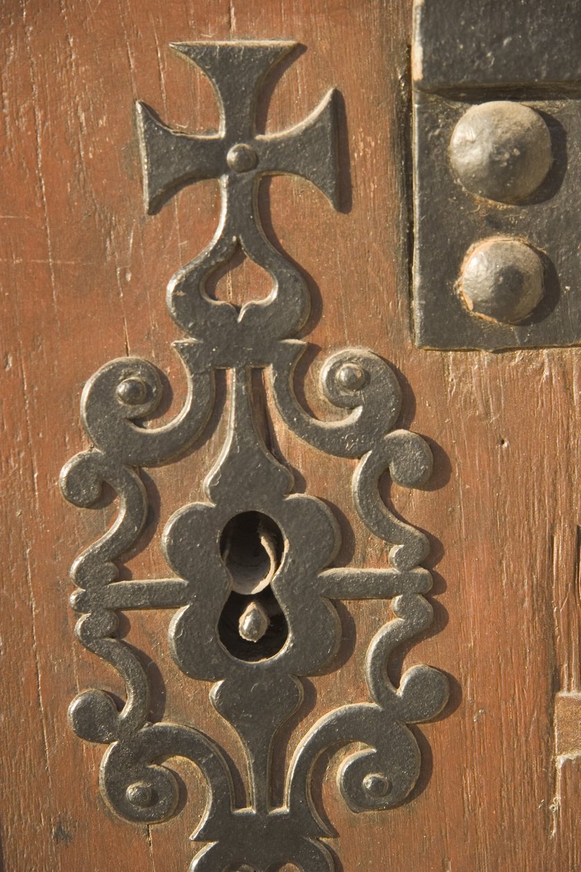 Fechadura decorativa, bairro de Alfama de Portuguese School