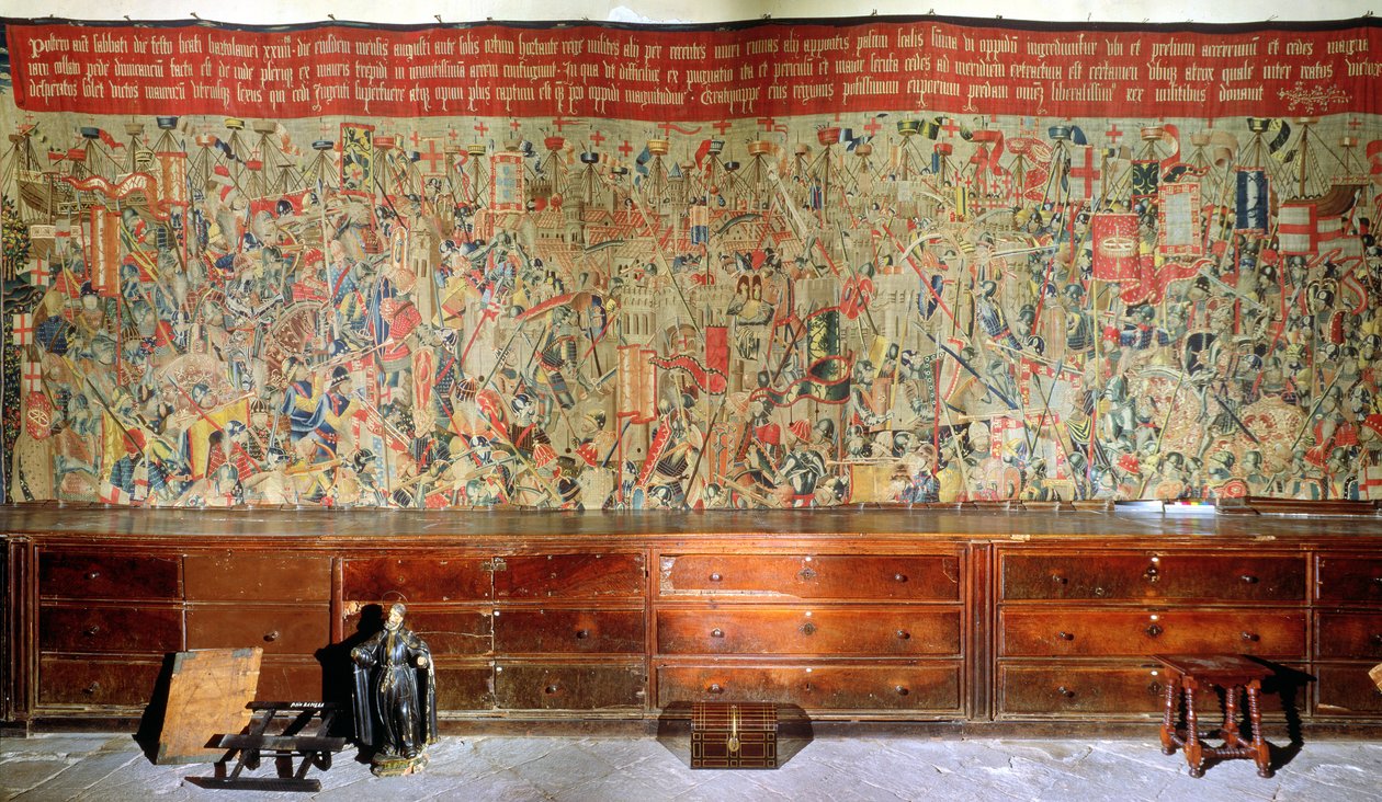 A conquista de Arzila em 1471 (ver 177367-70) de Portuguese School