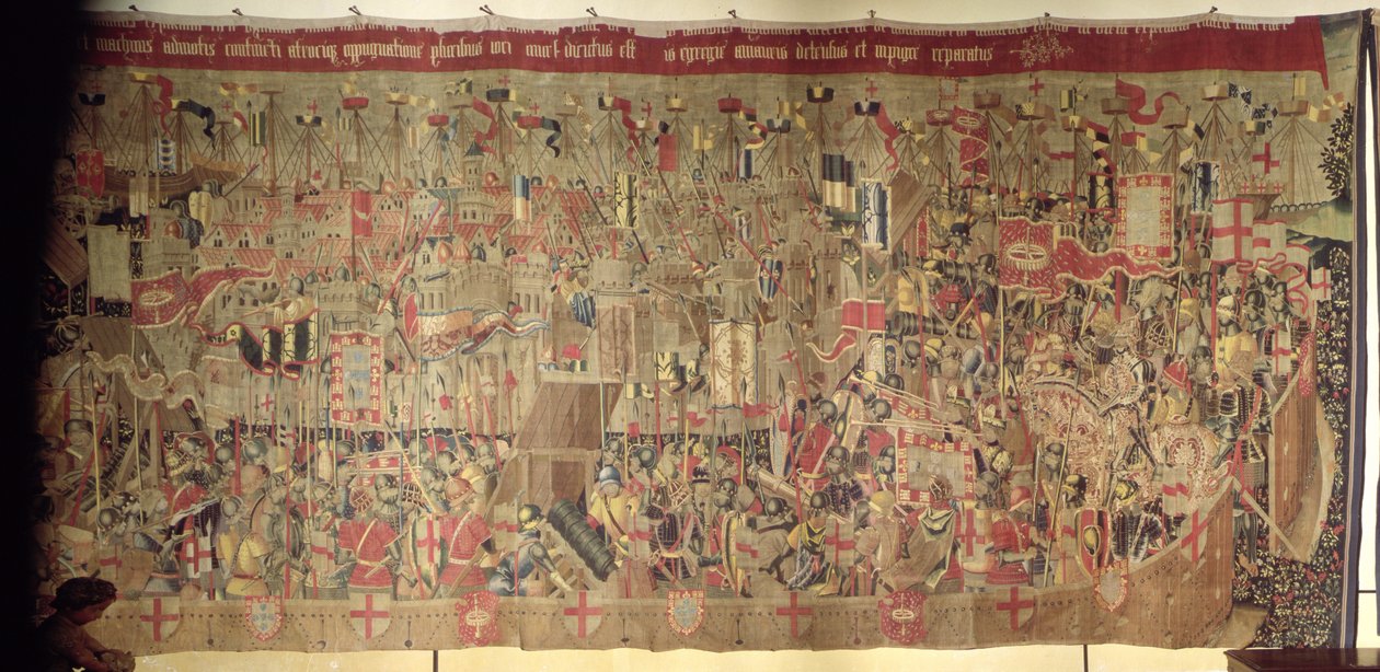 A conquista de Arzila em 1471 (ver 177367-70) de Portuguese School