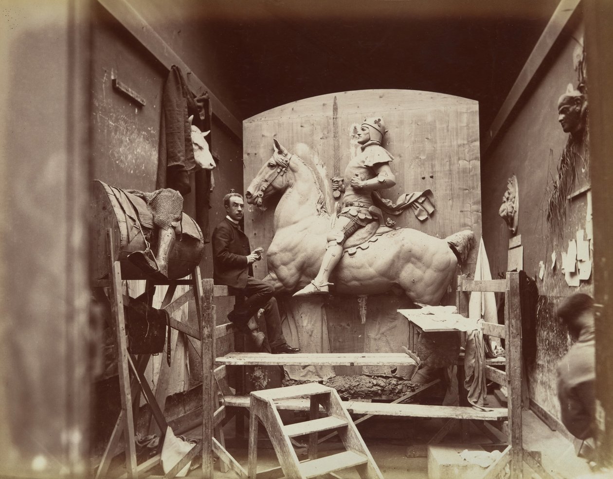 [Emmanuel Frémiet], 1880-90. de Possibly by Edmond Bénard
