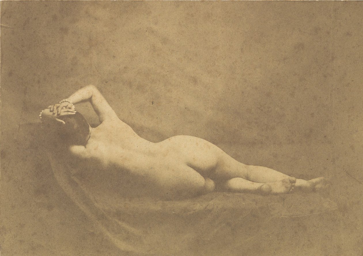 [Nu], c. 1851. de Possibly by Eugène Durieu.