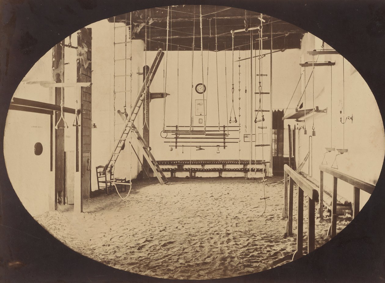 López Gymnasium, Sevilha, ca. 1860. de Possibly by Luigi Pesce.
