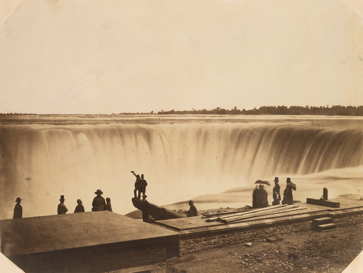Cataratas do Niágara, c. 1855. de Possibly by Silas A. Holmes.