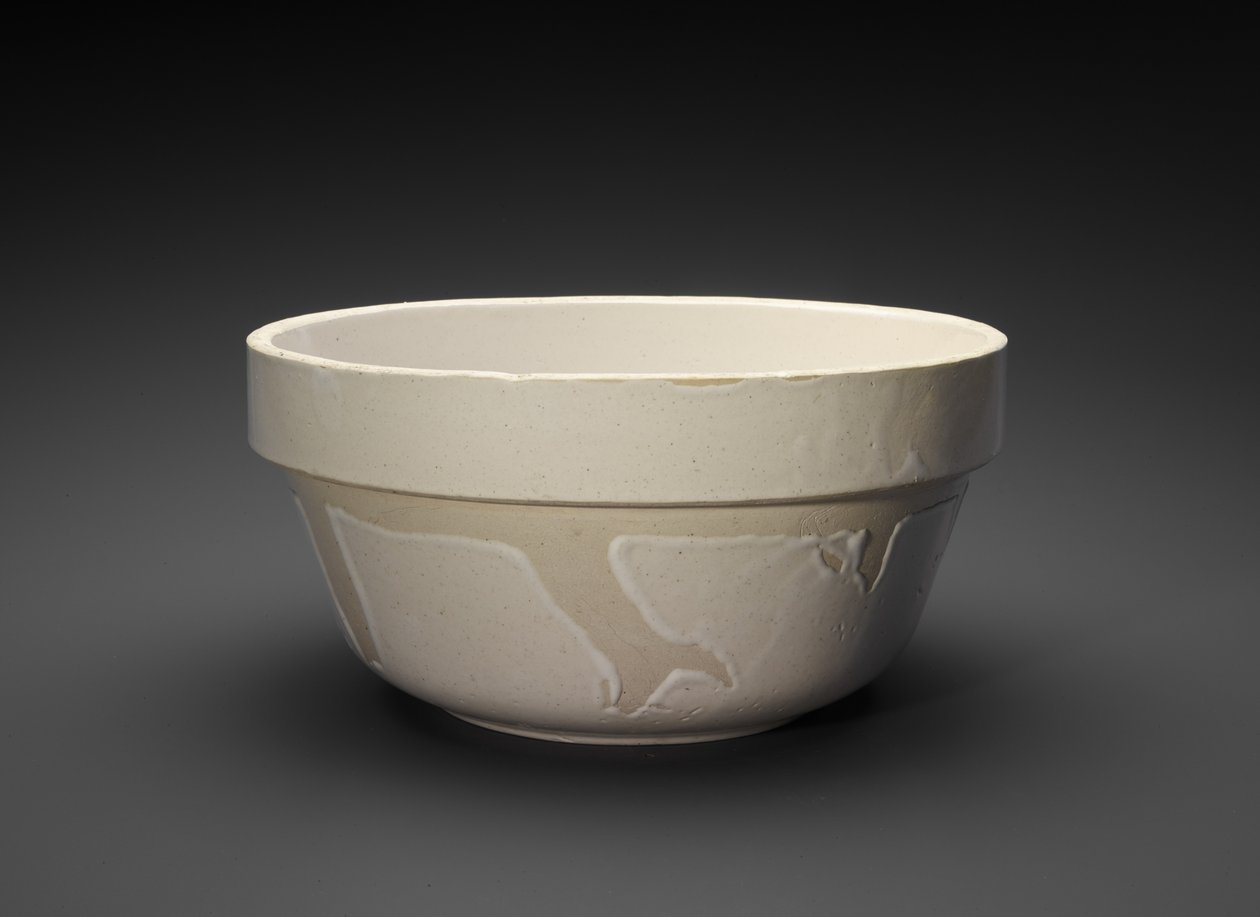 Bowl, c. 1888-1915 (grés porcelânico vitrificado) de Pottery Star