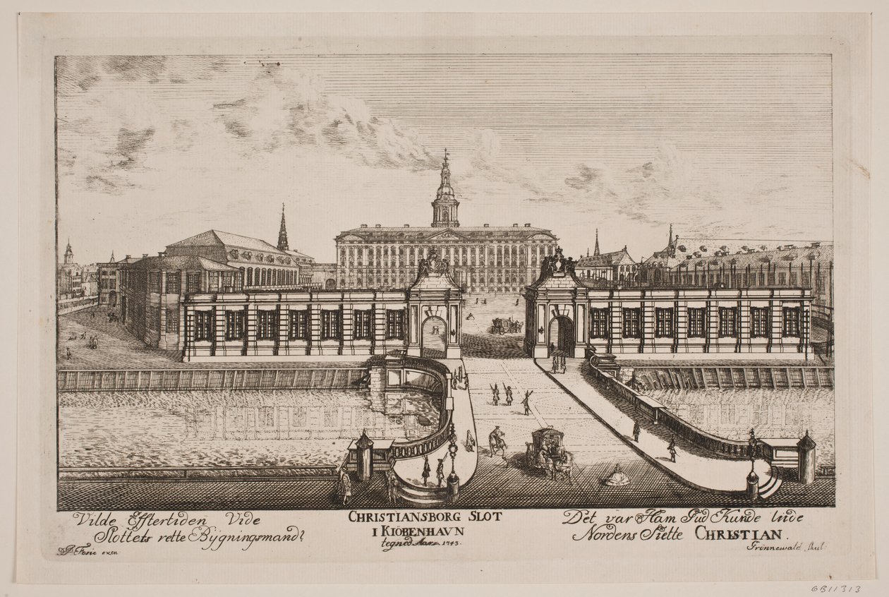Castelo de Christiansborg de Poul Isac Grønvold