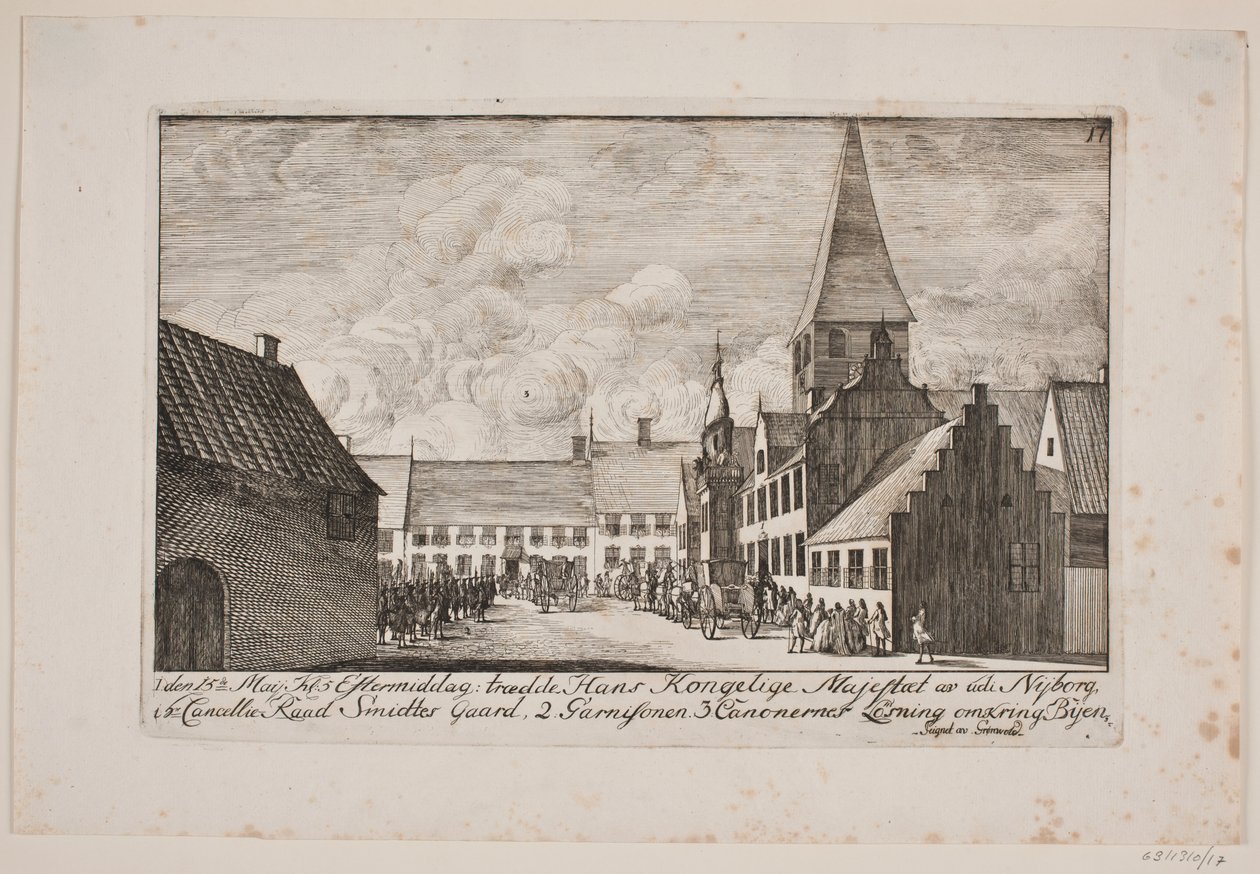 Frederik V em Nyborg de Poul Isac Grønvold